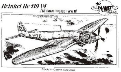 Heinkel He 119 V-4 von Planet Models