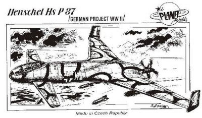 Henschel Hs P-87 von Planet Models