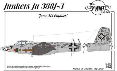 Junkers Ju 338 J-3 Jumo 213 engines von Planet Models