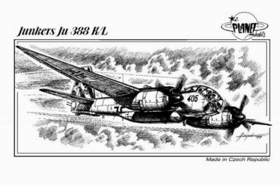 Junkers Ju 388 K/L von Planet Models
