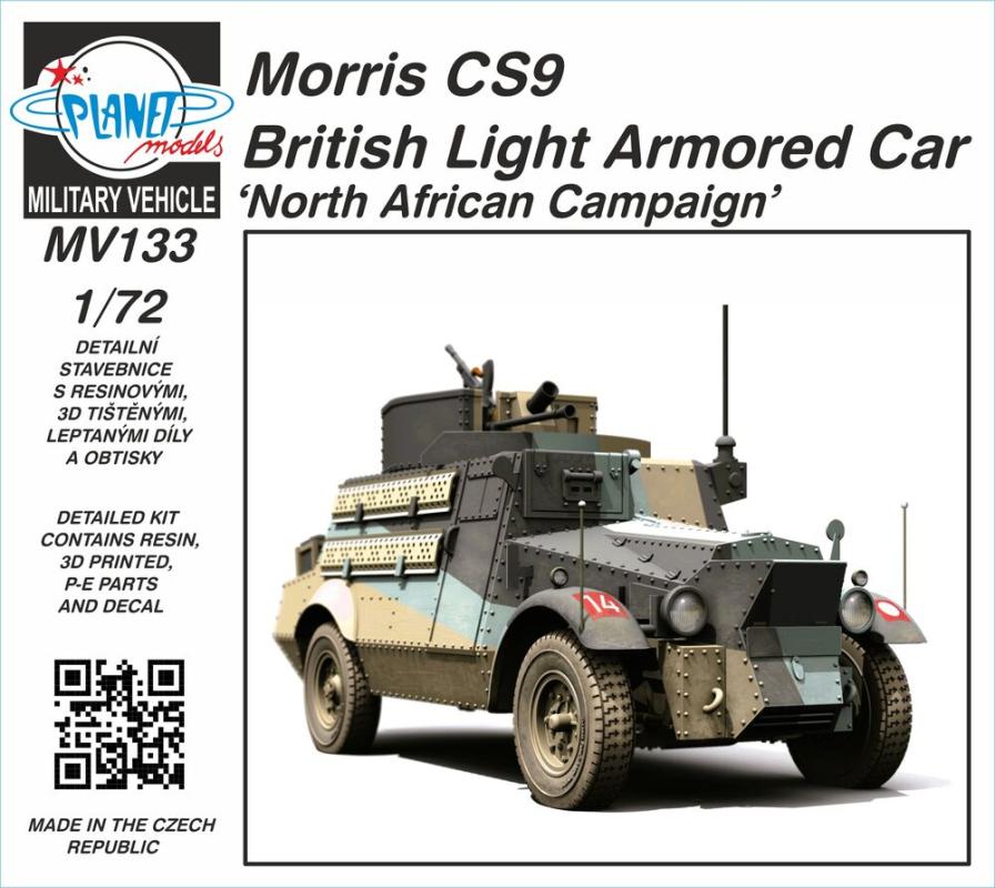 Morris CS9 British Light Armored Car North African Campaign Morris CS9 British Light Armored Car North African Campaign von Planet Models