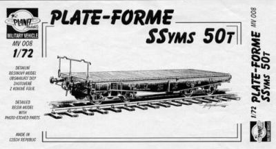 Plate Forme Ssyms 50 Ton von Planet Models