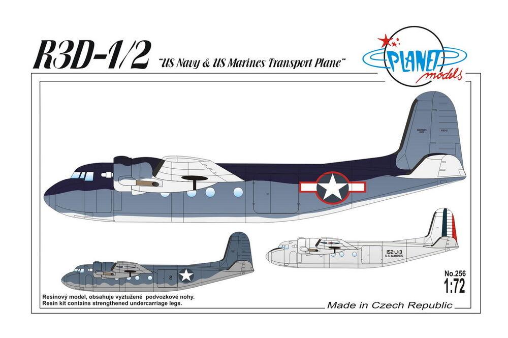 R3D-12 US Navy&US Marines Transp.Plane von Planet Models