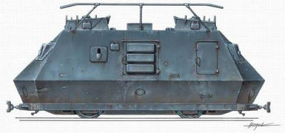 Schienenpanzer Steyer K 2670 von Planet Models