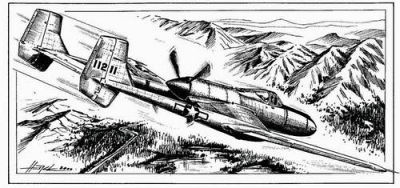 Vultee XP-54 ´´Swoose Goose ´´ Vultee XP-54 ´´Swoose Goose ´´ von Planet Models