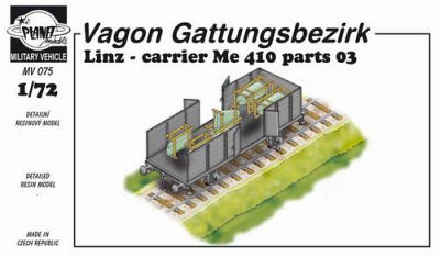 Wagon Linz carrier Me 410 Pt. III von Planet Models