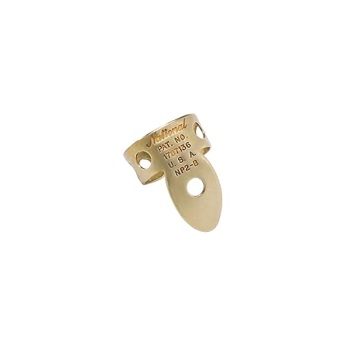 D'Addario National Brass Fingerpicks - 4er-Pack von Planet Waves