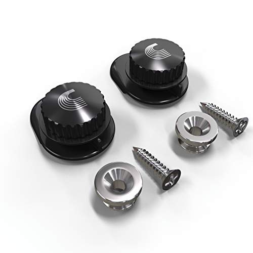 D'Addario Universelle Strap Lock Gurtsicherung, schwarz von Planet Waves