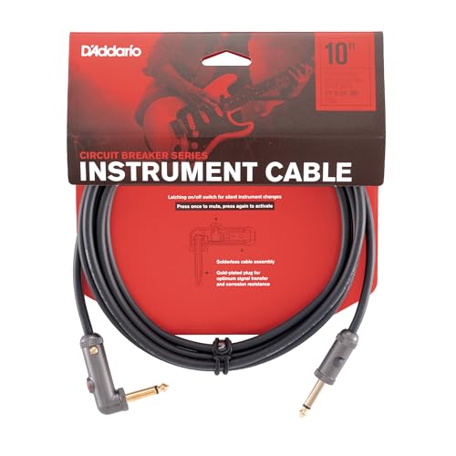 D 'Addario pw-aglra-10 10 ft LS Instrument Kabel mit Latching geben, Schalter/rechts Winkel Stecker von Planet Waves