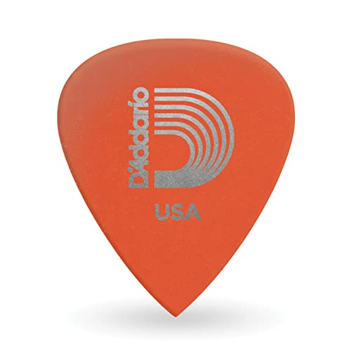 Planet Waves 6DOR2-10 Picks Duralin Precision Picks Orange 10 Picks Standard Shape in Light von Planet Waves