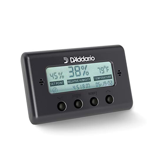 Planet Waves PW-HTS Temperatur & Feuchtigkeitsmessgerät Black Plastik von Planet Waves