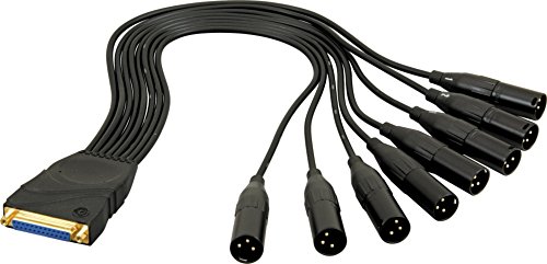 Planet Waves PW-XLRMB-01 Snake - BreakOut Kabel DB25 (W) - XLR (M)/XLR (W) von Planet Waves