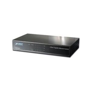 PLANET / Unmanaged / (GSD-503) - 5 x 1000Base-T - 10Gbps, 8K, 1Mbit (GSD-503) von Planet