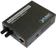 PLANET FT-801 - Medienkonverter - Fast Ethernet - 10Base-T, 100Base-FX, 100Base-TX - RJ-45 / ST multi-mode - bis zu 2 km - 1310 nm (FT-801) von Planet