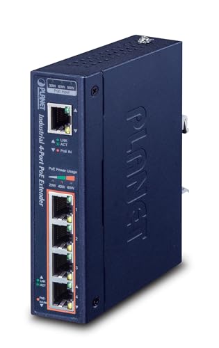 PLANET Gigabit PoE Extender 60 Watt 1-Port Ultra PoE to 4-Port 802.3af/at PLANET Gigabit PoE Extender 60 Watt 1-Port Ultra PoE to 4-Port 802.3af/at von Planet