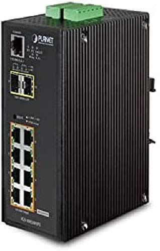 PLANET IGS-10020HPT Network Switch Managed L2+ Gigabit Ethernet (10/100/1000) Power Over Ethernet (PoE) Black White von Planet