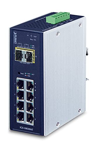 PLANET IGS-10020MT Network Switch Managed L2+ Gigabit Ethernet (10/100/1000) Black von Planet