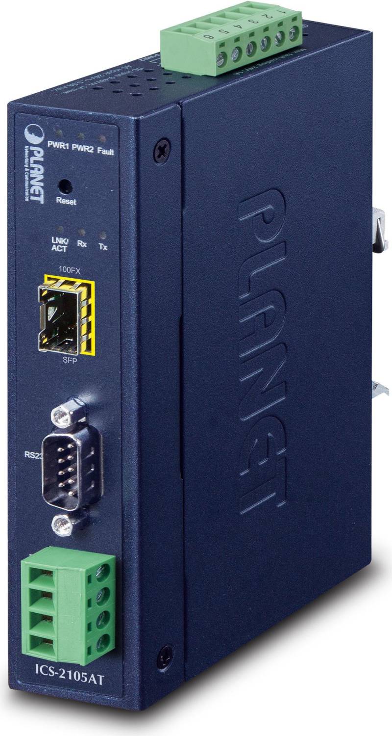 PLANET IP30 Industrial 1-Port Serien-Server (ICS-2105AT) von Planet