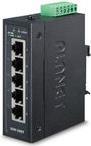 PLANET ISW-500T - Switch - 5 x 10/100 - an DIN-Schiene montierbar, wandmontierbar - AC 24 V / DC 12 - 48 V (ISW-500T) von Planet