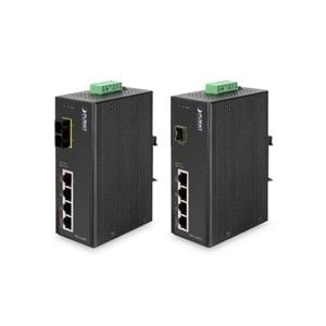 PLANET ISW-504PT - Switch - 4 x 10/100 (PoE) + 1 x 10/100 - an DIN-Schiene montierbar, wandmontierbar - PoE - Gleichstrom (ISW-504PT) von Planet