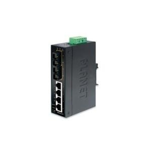 PLANET ISW-621T - Switch - 4 x 10/100 + 2 x 100Base-FX - an DIN-Schiene montierbar, wandmontierbar - Gleichstrom PLANET ISW-621T - Switch - 4 x 10/100 + 2 x 100Base-FX - an DIN-Schiene montierbar, wandmontierbar - Gleichstrom von Planet
