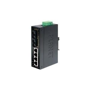PLANET ISW-621TS15 - Switch - 4 x 10/100 + 2 x 100Base-FX - an DIN-Schiene montierbar, wandmontierbar PLANET ISW-621TS15 - Switch - 4 x 10/100 + 2 x 100Base-FX - an DIN-Schiene montierbar, wandmontierbar von Planet