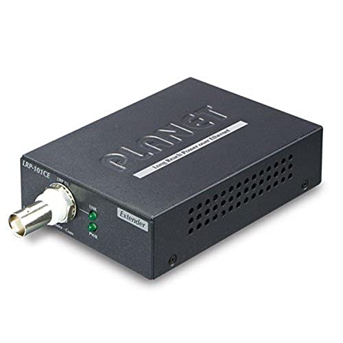 Planet 1-Port Long Reach PoE Over Coxial Extender IEEE 802.AF/at 30 Watts Up to 1Km von Planet