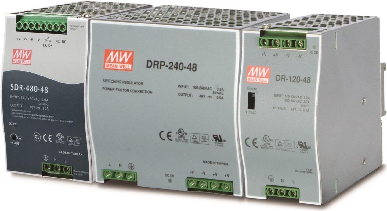 Planet 48V, 120W Din-Rail Power (NDR-120-48) von Planet