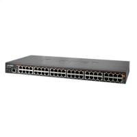 Planet HPOE-2400G gemanaged Gigabit Ethernet (10/100/1000) Energie Über Ethernet (PoE) Unterstützung 1U Schwarz Netzwerk-Switch (HPOE-2400G) von Planet