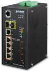 Planet IGS-5225-4UP1T2S gemanaged L2+ Gigabit Ethernet (10/100/1000) Energie Über Ethernet (PoE) Unterstützung Schwarz Netzwerk-Switch (IGS-5225-4UP1T2S) von Planet