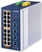Planet Industrial L2+ 16-Port Managed Switch IGS-4215-16P4X - Switch - 1 Gbps (IGS-4215-16P4X) von Planet