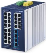 Planet Industrial L2+ 24-Port Managed Switch IGS-4215-24T4X (IGS-4215-24T4X) von Planet
