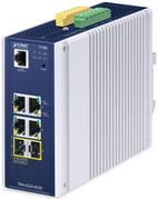 Planet Industrial L2+ 4-Port Managed TSN Switch TSN-5225-4T2 - Switch - 4-Port (TSN-5225-4T2S) von Planet
