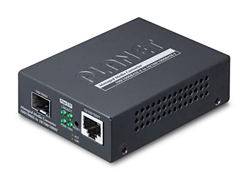 Planet Web/SNMP Man 10/100/1000Base-T to MiniGBIC, GT-915A Planet Web/SNMP Man 10/100/1000Base-T to MiniGBIC, GT-915A von Planet