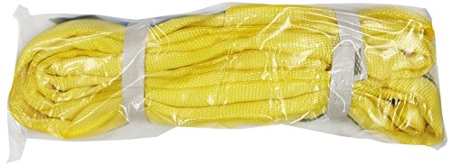 PLANETA B00303 Rundschlingen nach DIN EN 1492-2 mit Doppeltem Schutzschlauch, Polyester, 3 kg Tragfähigkeit, 3 m Umfanglänge, Gelb von PLANETA