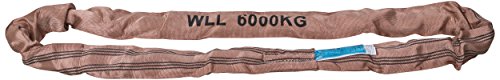 PLANETA B00603 Rundschlingen nach DIN EN 1492-2 mit Doppeltem Schutzschlauch, Polyester, 6 kg Tragfähigkeit, 3 m Umfanglänge, Braun PLANETA B00603 Rundschlingen nach DIN EN 1492-2 mit Doppeltem Schutzschlauch, Polyester, 6 kg Tragfähigkeit, 3 m Umfanglänge, Braun von Planeta