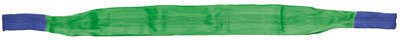 PLANETA B00952 Doppellagige Hebebänder nach DIN EN 1492-1 mit Verstärkten Endschlaufen, Polyester, 4 kg Tragfähigkeit, 120 mm Bandbreite x 7 mm Bandstärke, 6 m Länge, Grau von Planeta