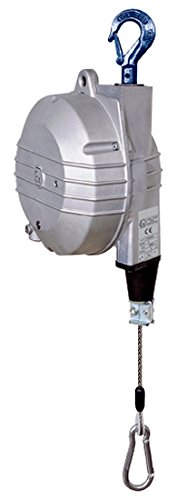 PLANETA G30135 Federzug mit Aluminium-Druckguss-Gehäuse, TCN 9359EX, Tragfähigkeit 22.0-25.0 kg, Seillänge 2.0 m, Edelstahl-Drahtseil Durchmesser 3.0 mm von Planeta