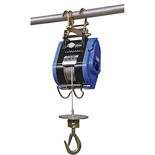 PLANETA H20621 Bauseilwinde, TYP BW-160, Tragfähigkeit in allen Seillagen 160 kg, Seilgeschwindigkeit 15 - 22 m/min., 30 m Hubhöhe, 230 V von PLANETA