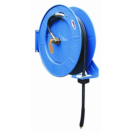 Planeta G40012 Schlauchaufroller, TYP L-809-102, 10 m Gummischlauch, 1/4 Zoll Anschluß, DN 6 für Wasser und Luft, Druck maximal 20 bar Planeta G40012 Schlauchaufroller, TYP L-809-102, 10 m Gummischlauch, 1/4 Zoll Anschluß, DN 6 für Wasser und Luft, Druck maximal 20 bar von Planeta
