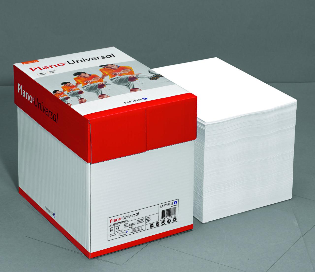 Plano Kopierpapier Plano Universal Maxi-Box A4 DIN A4 80 g/m² von Plano