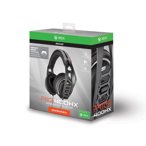Nacon Rig 400HX, Gaming Headset für Xbox One, Schwarz von Plantronics
