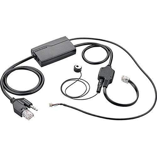 PLANTRONICS EHS-Modul APN-91 Savi und CS500 mit OLI support fuer NEC DT300 DT700 Serie, Schwarz von Plantronics