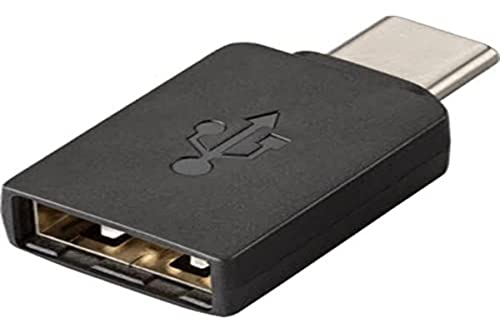 Plantronics 209505 – 01 Usb-Type C USB-Type Schwarz Adapter Cable – Adapter für Kabel (USB-Type C, USB-Type A, männlich/weiblich, Schwarz) von Plantronics