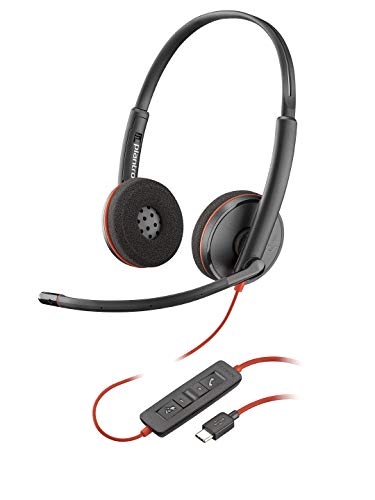 Plantronics 209749-101 Blackwire UC-Kopfhörer C3220 USB-C von Poly