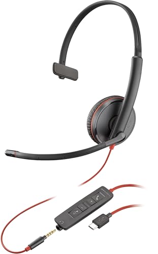 Plantronics 209750-101 Blackwire UC-Kopfhörer C3215 USB-C von Plantronics
