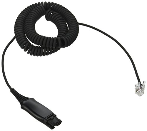 Plantronics 72442-41 Kabel Stecker, Schwarz von Poly