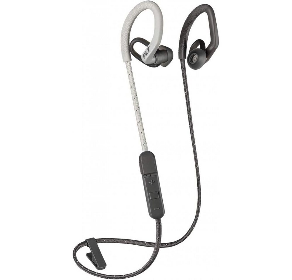 Plantronics BACKBEAT FIT 350 - In-Ear Kopfhörer - Bluetooth - grau/beige In-Ear-Kopfhörer (Geräuschisolierung, Bluetooth) von Plantronics