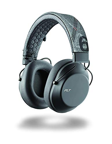 Plantronics BACKBEAT FIT 6100 Bluetooth Sport-Headset/Kopfhörer, On-Ear, IPX5 mit Memory Foam-Kopfbügel und -Ohrkissen, Pepper Grey von Plantronics