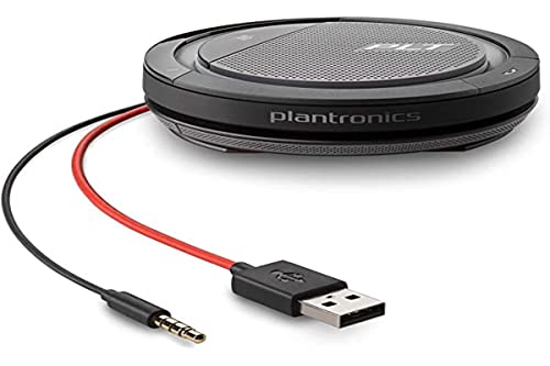 Plantronics CALISTO 5200 USB-A + 3,5 mm, Konferenzgerät mit Mikrofon und Lautsprecher, Schwarz Plantronics CALISTO 5200 USB-A + 3,5 mm, Konferenzgerät mit Mikrofon und Lautsprecher, Schwarz von Plantronics